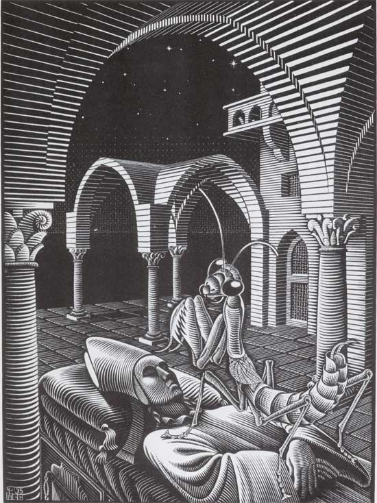 Il Sogno - M.C. Escher